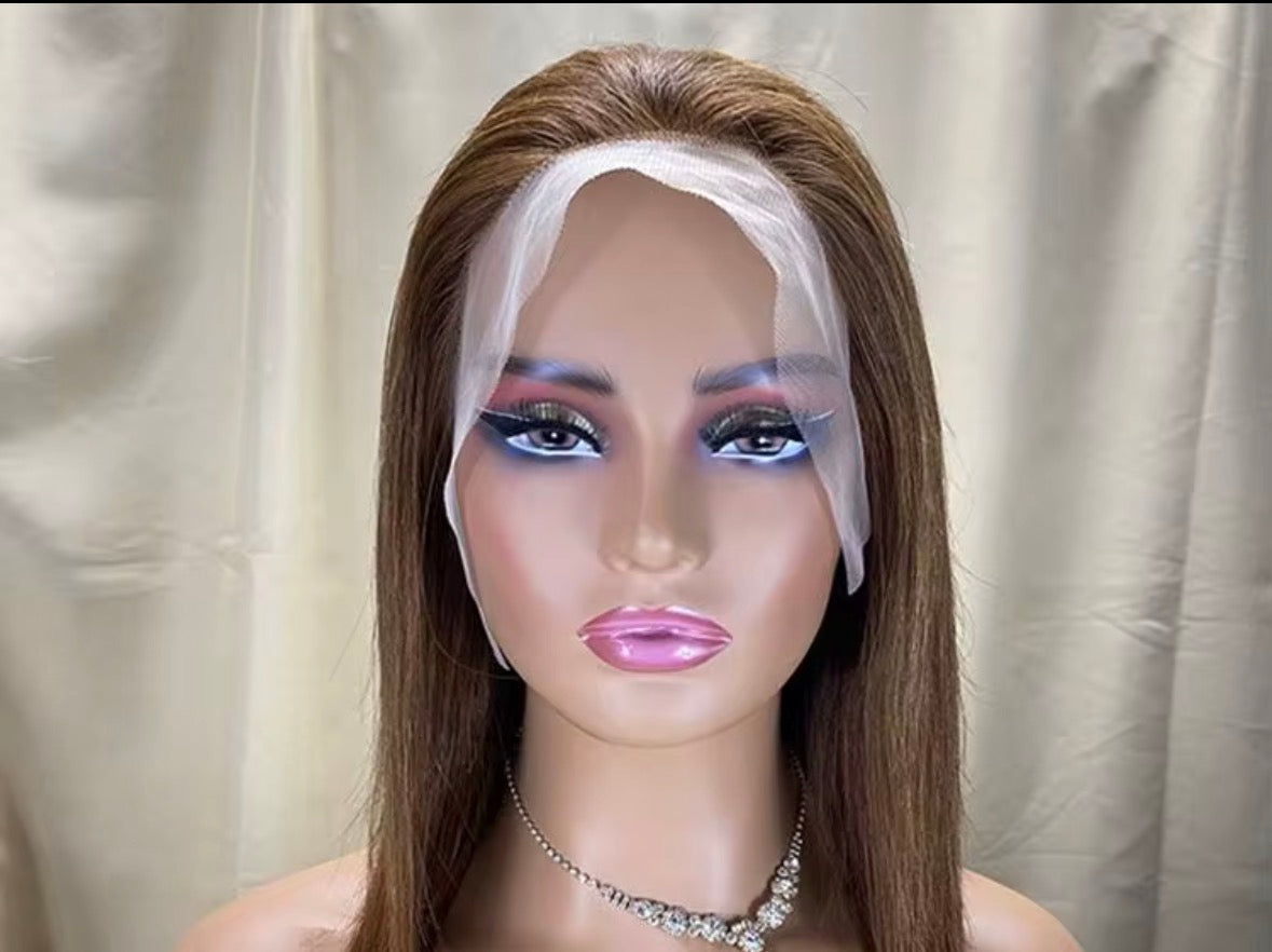 Perruque bob lace fontal 10 Hinches